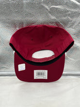 Load image into Gallery viewer, Arizona Cardinals NFL '47 Brand Red Script Hitch Rope Snapback Adjustable Hat displayed on a model, showcasing its adjustable fit.