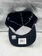 Load image into Gallery viewer, Back view of New Orleans Saints NFL '47 Black Rope Hitch Snapback Adjustable Hat displaying the stylish rope accent and team branding.