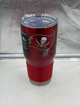 Load image into Gallery viewer, Tampa Bay Buccaneers NFL 30oz Tumbler Cup by Logo Brands showcasing the iconic team logo and designed for optimal drink temperature retention.
