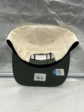 Load image into Gallery viewer, Miami Hurricanes NCAA '47 Brand Natural Two Tone Hitch Adjustable Snapback Hat worn by a fan during a game, demonstrating team spirit and style.
