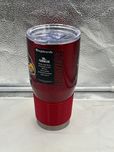 Load image into Gallery viewer, Detail of the Louisville Cardinals NCAA 30oz Red Tumbler Cup featuring high-quality stainless steel construction and iconic logo by Boelter Brands.