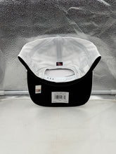 Load image into Gallery viewer, Side view of the Ole Miss Rebels NCAA '47 Brand White Hitch Script Rope Adjustable Snapback Hat with adjustable snapback closure for a customizable fit.