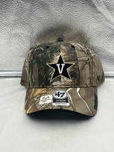 Load image into Gallery viewer, Vanderbilt Commodores NCAA '47 Brand Camo MVP Adjustable Hat, featuring a stylish camo design and adjustable fit for maximum comfort and team spirit.