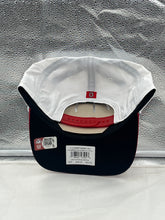 Load image into Gallery viewer, Ohio State Buckeyes NCAA '47 Brand White TT Hitch Rope Adjustable Snapback Hat showcased on a table with game day accessories.