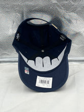 Load image into Gallery viewer, UConn Huskies NCAA '47 Brand 1999 Champs Navy Clean Up Adjustable Strapback Hat showcasing adjustable fit and vintage design celebrating the 1999 championship, perfect for fans and casual wear.
