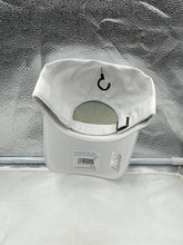 Load image into Gallery viewer, Close-up view of St Louis Blues NHL '47 Brand Throwback White Clean Up Adjustable Strapback Hat highlighting the adjustable strap and comfort features.