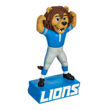 Load image into Gallery viewer, Detroit Lions NFL 12" Mascot Figurine by Evergreen Enterprises, showcasing a detailed design of the Detroit Lions Figurine.