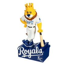 Load image into Gallery viewer, Kansas City Royals MLB 12" Garden Mascot Statue Evergreen Enterprises - a vibrant and fun Kansas City Royals Statue perfect for garden decoration.