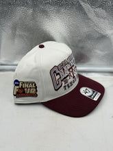 Load image into Gallery viewer, Back view of the Texas A&M Aggies NCAA '47 Brand Champs Off White Hitch Adjustable Snapback Hat highlighting the adjustable snapback feature, ideal Texas A&M Aggies hat.