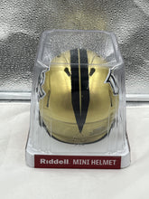 Load image into Gallery viewer, UCF Golden Knights NCAA Riddell Speed Gold Mini Helmet - Casey's Sports Store