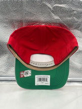 Load image into Gallery viewer, Back view of Ohio State Buckeyes NCAA '47 Brand Red TT Hitch Script Adjustable Snapback Hat displaying adjustable strap and Buckeyes branding.