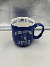 Load image into Gallery viewer, Close-up view of the Duke Blue Devils Mug featuring high-quality ceramic material and vibrant blue color.