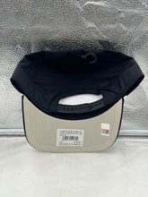 Load image into Gallery viewer, Close-up view of the Tennessee Volunteers NCAA '47 Throwback Black Hitch Snapback Adjustable Hat highlighting its adjustable strap and vintage logo.