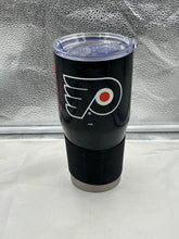 Load image into Gallery viewer, Philadelphia Flyers NHL 30oz Black Tumbler Cup Mug from Logo Brands featuring the iconic Flyers logo for sports fans.