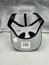 Load image into Gallery viewer, Lifestyle shot of a person wearing the Milwaukee Brewers MLB '47 Brand Navy Blue Trucker Mesh Snapback Adjustable Hat at a baseball game.