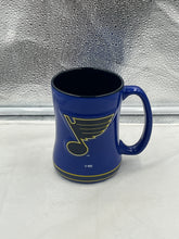 Load image into Gallery viewer, St. Louis Blues NHL Logo Brands 14oz Mug featuring a vibrant team logo, perfect for hockey fans.
