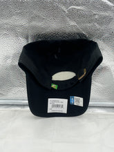 Load image into Gallery viewer, Oregon Ducks NCAA '47 Brand Black Clean Up Adjustable Strapback Hat showcasing the iconic Oregon Ducks logo and sleek black design.