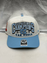 Load image into Gallery viewer, North Carolina Tar Heels NCAA '47 Champs Off White Hitch Adjustable Snapback Hat for fans of the team.