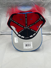 Load image into Gallery viewer, Quebec Nordiques NHL '47 Brand Red Diamond Hitch Adjustable Snapback Hat - Angled view emphasizing the stylish design and quality materials.