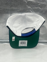 Load image into Gallery viewer, Close-up view of the Florida Gators NCAA '47 Brand White Two Tone Script Hitch Adjustable Hat, highlighting its adjustable back strap and comfortable fit.