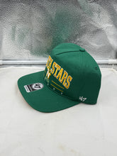 Load image into Gallery viewer, Minnesota North Stars hat featuring a vibrant green color and iconic throwback design, ideal for dedicated hockey fans.