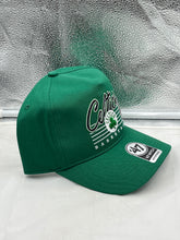 Load image into Gallery viewer, Back view of the Boston Celtics snapback hat, highlighting the adjustable fit and stylish design.