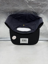 Load image into Gallery viewer, Side angle of the Milwaukee Brewers hat illustrating the rope detail and adjustable snapback design.