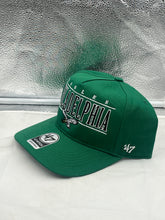 Load image into Gallery viewer, Close-up view of the adjustable snapback feature of the Philadelphia Eagles NFL '47 Brand Throwback Green Hitch Snapback Adjustable Hat highlighting its comfortable fit.