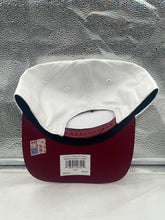 Load image into Gallery viewer, Indiana Hoosiers NCAA '47 Brand Champs White Hitch Adjustable Snapback Hat worn outdoors, demonstrating team spirit and style.