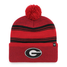 Load image into Gallery viewer, Georgia Bulldogs NCAA '47 Brand Red Beanie Knit Ski Cap Hat - Casey's Sports Store