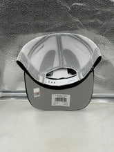 Load image into Gallery viewer, Side view of the Tulane Green Wave NCAA '47 Brand Black Trucker Mesh Adjustable Snapback Hat, highlighting the adjustable snapback feature for a perfect fit.