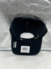 Load image into Gallery viewer, Close-up of Los Angeles Kings NHL '47 Brand Clean Up Black Adjustable Hat highlighting the relaxed fit and curved visor for sun protection.