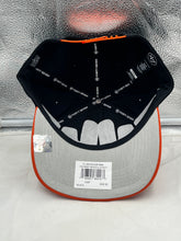 Load image into Gallery viewer, Lifestyle image of fans wearing the Cincinnati Bengals NFL '47 Throwback Black Script Hitch Snapback Adjustable Hat at a game, showcasing team spirit and style.