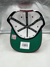 Load image into Gallery viewer, Indiana Hoosiers NCAA '47 Brand White Diamond Hitch Snapback Adjustable Hat displayed on a mannequin head