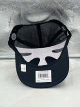 Load image into Gallery viewer, Illinois Fighting Illini NCAA '47 Brand Black Trucker Adjustable Snapback Hat showcasing a stylish trucker design with the iconic Illinois logo, perfect for game days or casual wear.