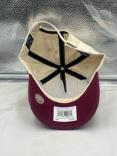 Load image into Gallery viewer, The back of the Philadelphia Phillies MLB '47 Throwback Natural Two Tone Clean Up Adjustable Hat illustrating the adjustable strap feature for a custom fit.