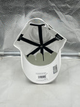 Load image into Gallery viewer, Group of fans wearing St Louis Blues NHL '47 Brand Throwback White Clean Up Adjustable Strapback Hats while cheering at a sports event.