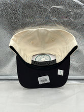 Load image into Gallery viewer, Back view of the Boston Celtics NBA '47 Brand Natural Two Tone Hitch Adjustable Snapback Hat displaying the snapback style for all-day comfort.