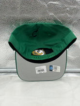 Load image into Gallery viewer, Close-up of Oregon Ducks NCAA '47 Brand Green Hitch Rope Adjustable Snapback Hat featuring adjustable snapback strap for a comfortable fit.