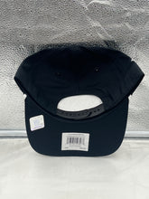 Load image into Gallery viewer, Side view of the Atlanta Falcons NFL '47 Brand Black Rope Script Hitch Snapback Adjustable Hat - Trendy design for Atlanta Falcons hat enthusiasts.