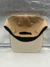 Load image into Gallery viewer, Tampa Bay Buccaneers NFL '47 Brand Throwback Khaki Hitch Snapback Adjustable Hat displayed on a mannequin, emphasizing its stylish look and perfect for game days.