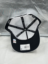 Load image into Gallery viewer, Maryland Terrapins NCAA '47 Brand White Hitch Rope Adjustable Snapback Hat displayed on a model, perfect for game day or casual outings.