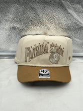 Load image into Gallery viewer, Florida State Seminoles FSU NCAA '47 Natural Script Hitch Rope Snapback Hat featuring a stylish design with an adjustable snapback fit.