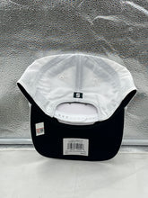 Load image into Gallery viewer, Close-up view of the Michigan State Spartans NCAA '47 Brand White Hitch Rope Adjustable Snapback Hat showcasing the team logo and hitch rope design.