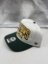 Load image into Gallery viewer, Side view of Baylor Bears NCAA '47 Brand Champs Off White TT Hitch Adjustable Snapback Hat highlighting the unique design - perfect Baylor Bears hat.