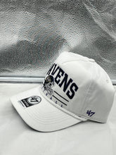 Load image into Gallery viewer, Baltimore Ravens NFL '47 Brand Roscoe White Hitch Adjustable Snapback Hat - Casey's Sports Store
