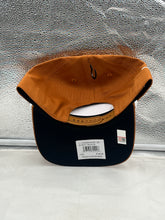 Load image into Gallery viewer, Texas Longhorns NCAA '47 Brand Script Orange Rope Hitch Adjustable Snapback Hat front view showcasing vibrant orange color and stylish script logo.