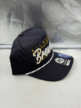 Load image into Gallery viewer, Back view of the Milwaukee Brewers hat displaying the snapback adjustment feature for a customized fit.