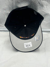 Load image into Gallery viewer, Back view of Washington Commanders NFL '47 Brand Black MVP Adjustable Hat displaying the adjustable closure for comfort and fit.