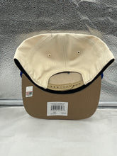 Load image into Gallery viewer, Florida Gators NCAA '47 Brand Natural Script Rope Hitch Adjustable Hat viewed from the side, highlighting the classic rope hitch detail.